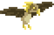 Bird mob flying