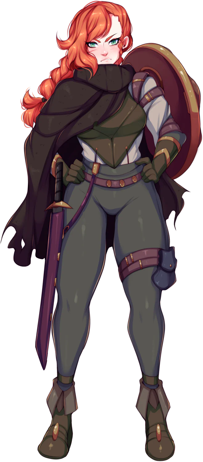 Val, angry